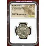 帝政ローマ AD238-244 テトラドラクマ銀貨 ゴルディアヌス3世 NGC MS