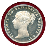 イギリス 1839年 4ペンス プルーフ 銀貨 ヴィクトリア PCGS PR64DCAM