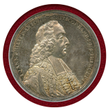 ドイツ 1746-Dated 銀メダル バンベルク司教 ヨハン・フィリップ NGC MS63