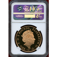 イギリス 2015年 5ポンド 金貨 シャーロット王女洗礼 NGC GEM PROOF