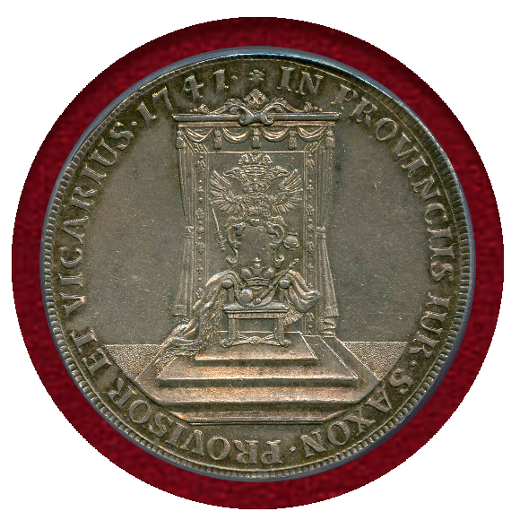 JCC | ジャパンコインキャビネット / ドイツ ザクセン 1741年 ターラー