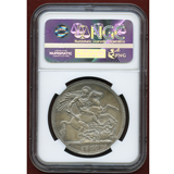【SOLD】イギリス 1902年 クラウン銀貨 マットプルーフ エドワード7世 PF64 MATTE