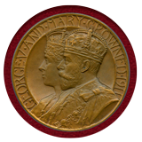 イギリス 1911年 銅メダル ジョージ5世戴冠記念 PCGS SP65Matte