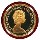 イギリス 1979年 ソブリン 金貨 エリザベス2世ヤングバスト NGC PF69UC