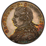 イギリス 1799年 1/2D 試作銀貨 ジョージ3世 PCGS PR64