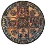 イギリス 1799年 1/2D 試作銀貨 ジョージ3世 PCGS PR64