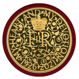 イギリス 2021年 £10(5oz) 金貨 エリザベス2世生誕95周年 NGC PF69UC FR