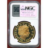 イギリス 1999年 5ポンド 金貨 ダイアナ妃 NGC PF65UC