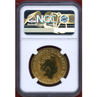 イギリス 2021年 £100 金貨 クイーンズビースト コンプリーター NGC MS66