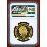 イギリス 2017年 £100 クイーンズビースト ライオン NGC PF70UC