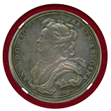 イギリス 1703年 アン女王 銀メダル マールバラ公爵 NGC MS61