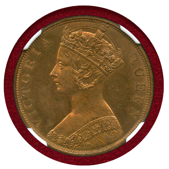 JCC | ジャパンコインキャビネット / 香港 1863年 1セント銅貨