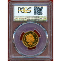 イギリス 2005年 1ポンド 金貨 メナイ吊橋 PCGS PR70DCAM