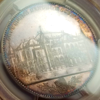 ドイツ ブレーメン 1864B ターラー 銀貨 新証券取引所 PCGS MS63