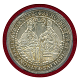 オーストリア ザルツブルク 1694年 1/2ターラー銀貨 PCGS MS64