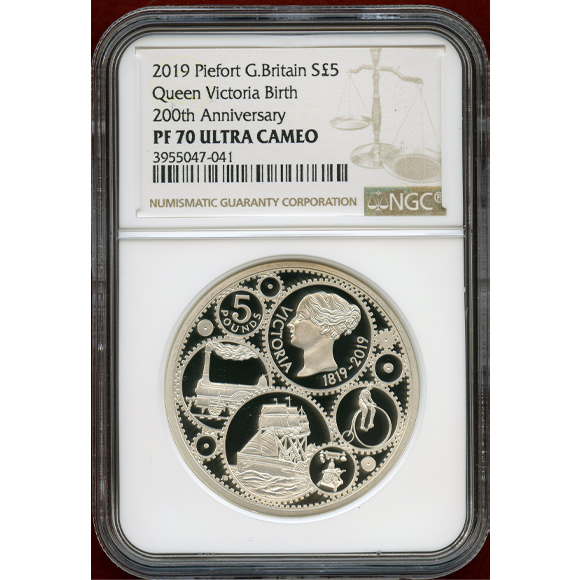 JCC | ジャパンコインキャビネット / イギリス 2019年 ￡5 銀貨