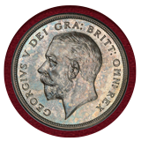 イギリス 1927年 クラウン 銀貨 ジョージ5世 PCGS PR65