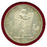 フランス ND(1929) 2フラン 銀貨 試作貨(ESSAI) エンジェル PCGS SP64
