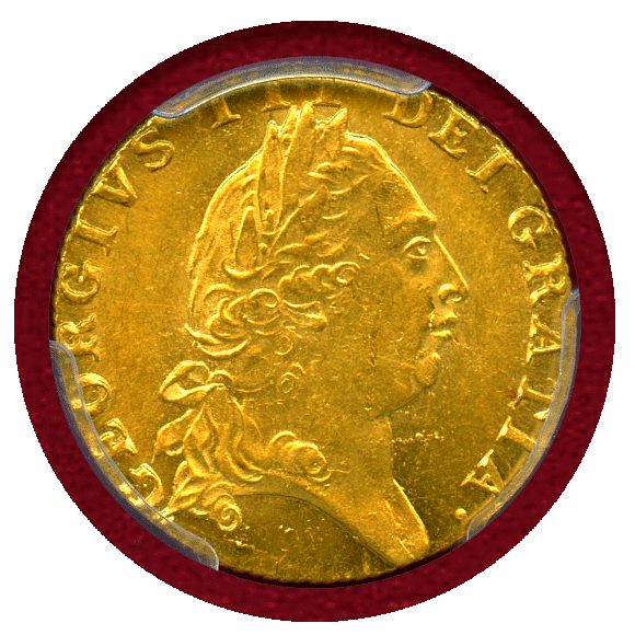JCC | ジャパンコインキャビネット / 【SOLD】イギリス 1790年 ギニー 金貨 ジョージ3世 PCGS MS63