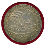 【SOLD】ハンガリー ND 銀メダル 竜退治とキリスト一行 PCGS AU55