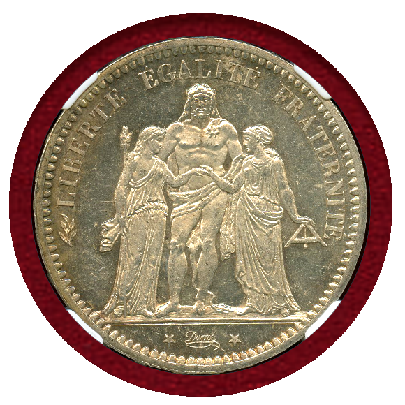 JCC | ジャパンコインキャビネット / フランス 1873A 5フラン銀貨