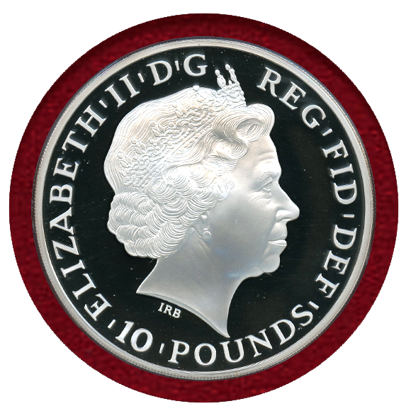 【大人気・大型銀貨】2014年 イギリス 10ポンド（5オンス)銀貨 ブリタニア