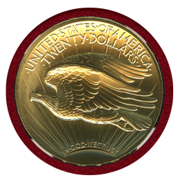 【SOLD】アメリカ 2009年 20ドル金貨 ウルトラハイレリーフ NGC MS70