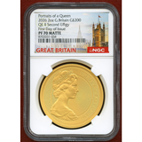 イギリス 2026年 2oz 200ポンド金貨 エリザベスⅡ第ニ肖像 PF70UC FDI