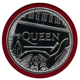 イギリス 2020年 2ポンド 銀貨 Queen