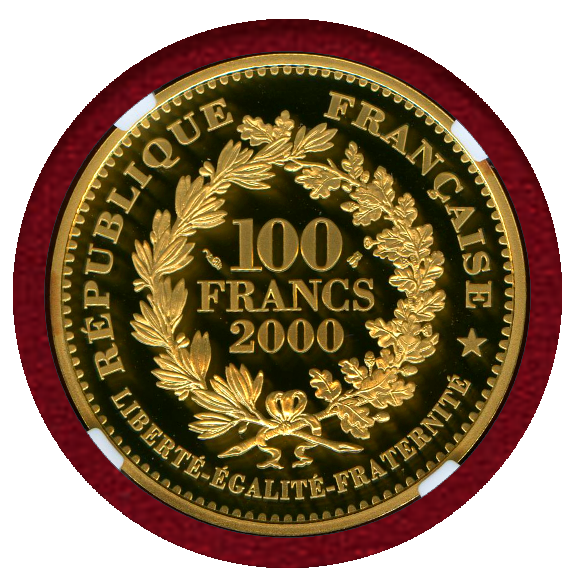 限定2000セット　フランス10フラン銀貨　3マリアンヌ　COA付きモダンコイン