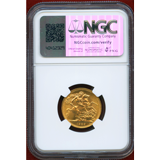 【SOLD】イギリス 1959年 ソブリン 金貨 エリザベス2世 NGC MS65