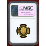 イギリス 2024年 25ポンド(1/4oz) 金貨 ブリタニア NGC PF70UC FDI