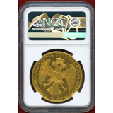 ユーゴスラビア 1931K 4ダカット 金貨 アレクサンダル1世 NGC MS62
