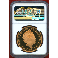 イギリス 2021年 ￡5 金貨 アルフレッド大王即位1150周年記念 NGC PF70UC