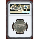 イタリア 1969R 500リレ 銀貨 コロンブスの船 NGC MS66
