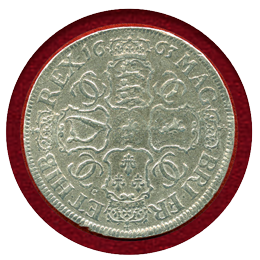 イギリス (1663) 請願クラウン チャールズ2世 エレクトロタイプコピー
