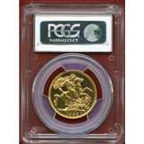 イギリス 1937年 2ポンド 金貨 ジョージ6世 PCGS PR64