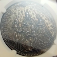 フランス (1579) 銀メダル 聖霊騎士団 NGC UNC DETAILS