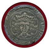 イギリス 1483-85年 グロート 銀貨 リチャード3世 PCGS XF40