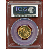 イギリス 1937年 ソブリン 金貨 ジョージ6世 PCGS PR64