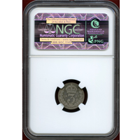 イギリス 1887年 3ペンス 銀貨 ヴィクトリア ジュビリーヘッド NGC PF64