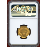 オーストラリア 1870SY ソブリン金貨 ヴィクトリア女王 バンクシア NGC AU58
