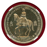 イギリス 1953年 エリザベス2世戴冠記念 プルーフ 10枚セット NGC PF