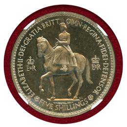 イギリス 1953年 エリザベス2世戴冠記念 プルーフ 10枚セット NGC PF