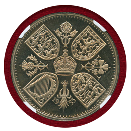 イギリス 1953年 エリザベス2世戴冠記念 プルーフ 10枚セット NGC PF