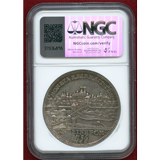 ドイツ レーゲンスブルク 1756ICB ターラー銀貨 都市景観 NGC AU58
