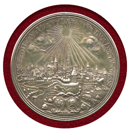 ドイツ 1920年 ローテンブルク誕生950周年銀メダル 都市景観