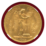 【SOLD】フランス 1906A 100フラン 金貨 エンジェル立像 NGC MS64