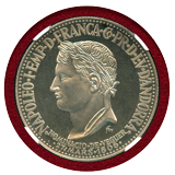 アンドラ公国 1964年 50ディナール銀貨 ナポレオン1世 NGC PF66CAM