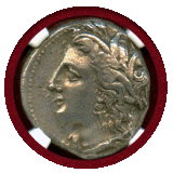 【SOLD】古代ギリシャ ルカニア メタポンタム 紀元前330-280 ステーター 銀貨 AU